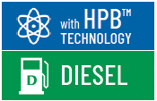 With HPB technology for Diesel
